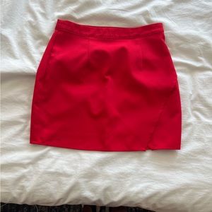 Red Tobi Skirt